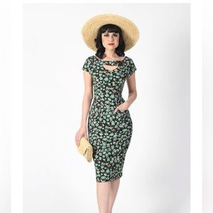 Tatyana Dapper Day vintage inspired pencil dress